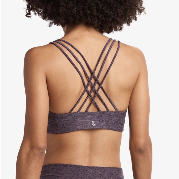 Lole Other - Lolë Half Moon Bra - Berry Punch Heather - Size M BRAND NEW WITH TAGS nwt